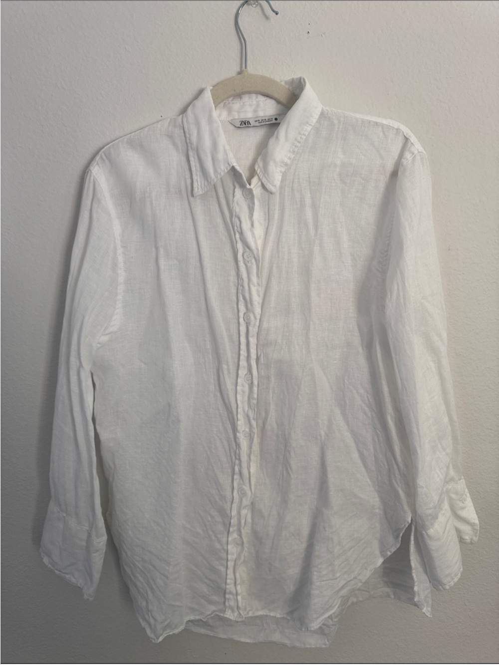 Zara linen shirt